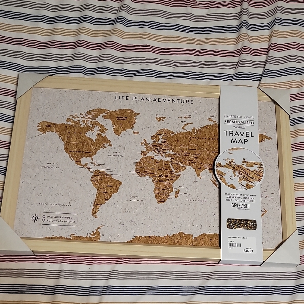 Personalised World Travel Map - Travel Planning, Visualization.